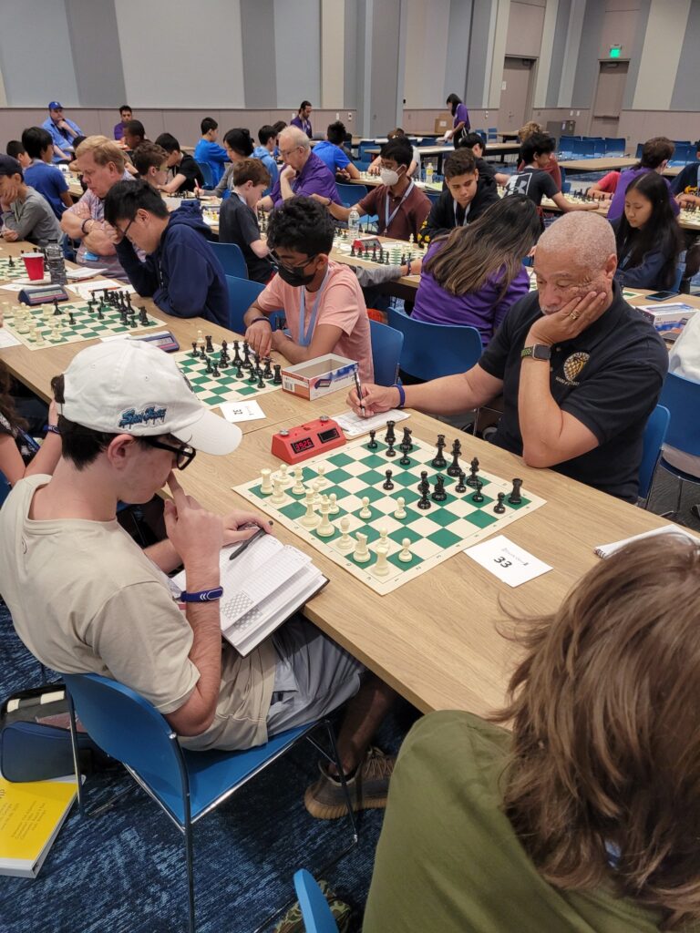 U.S. Chess Executive Board Member Kevin Pryor at 2022 Emory Castle Camp
Photo by Bryan Tillis